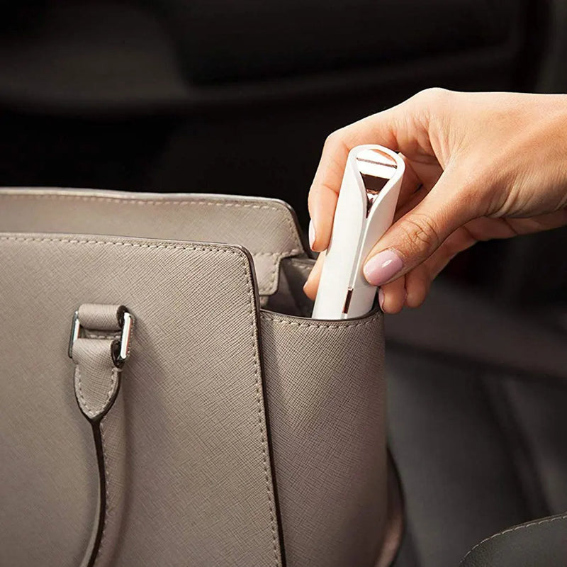 Mini depilador elétrico batom depilação facial portátil feminino indolor